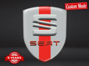 Seat Stickers Logo Auto Max Durable Design Stylé Pro